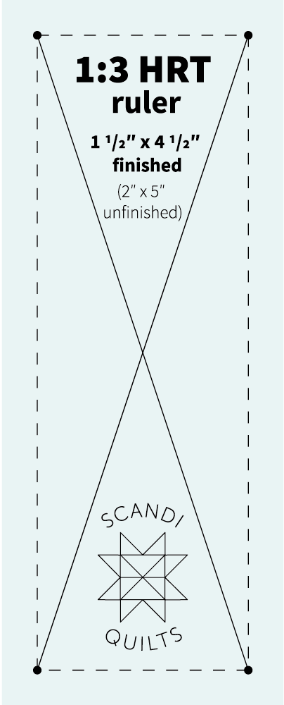 1:3 HRT digital ruler file for laser cutting