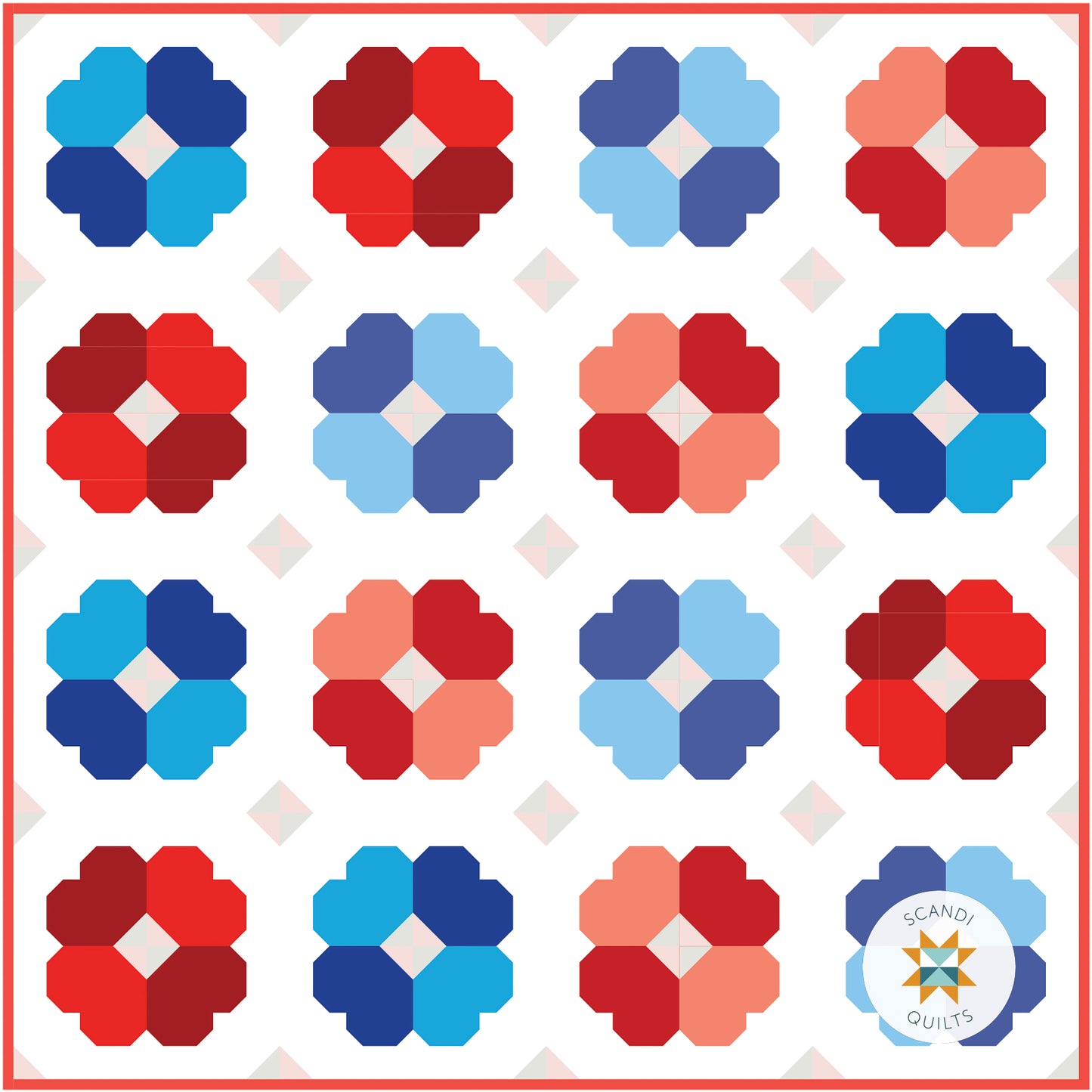 Waffles and Jam quilt pattern