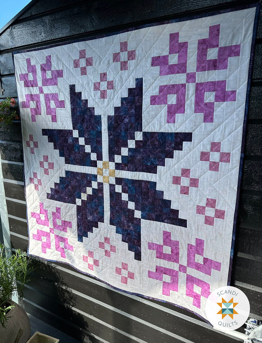 Knitty North Star quilt pattern