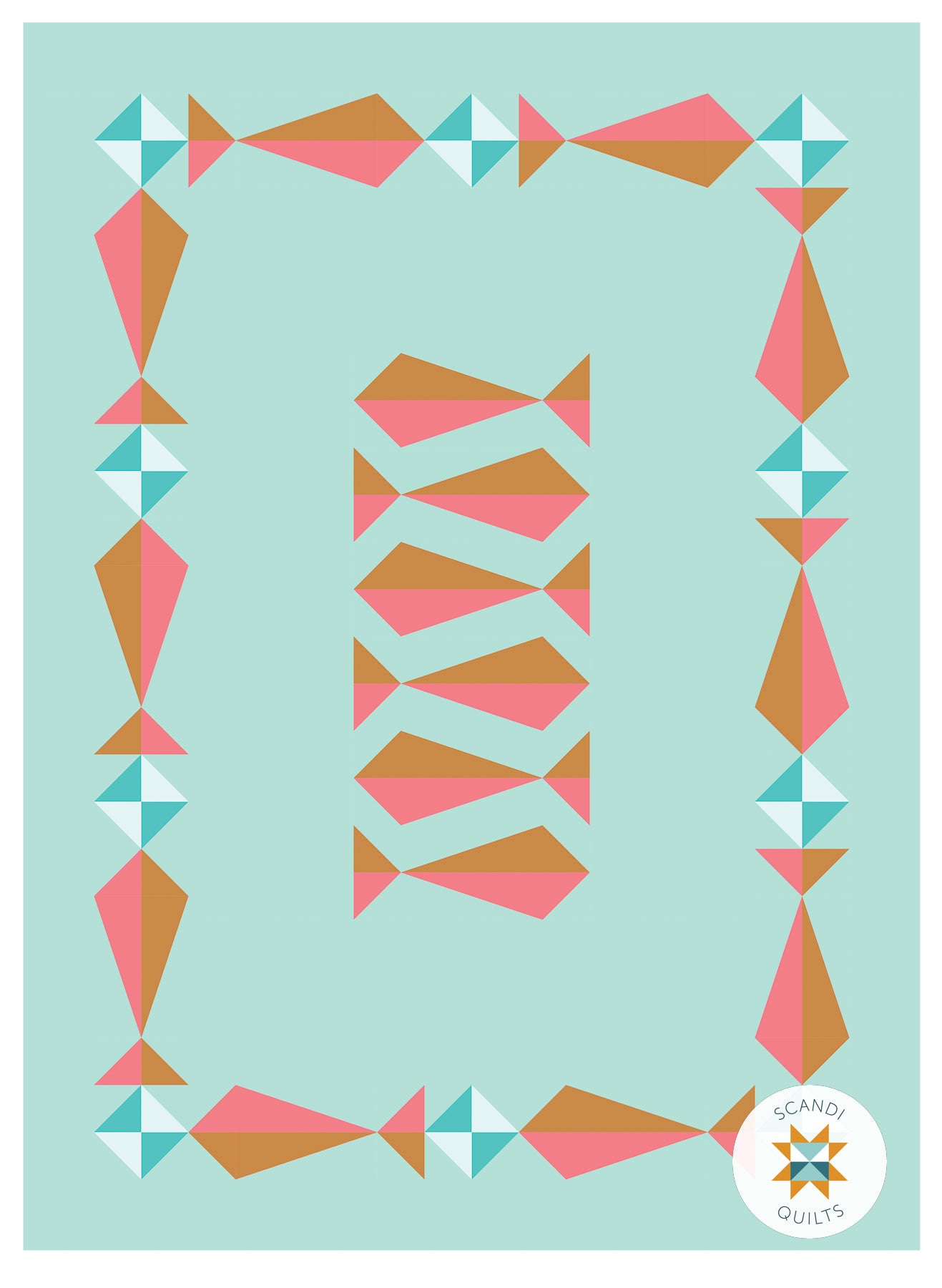 Atlantic herring quilt pattern