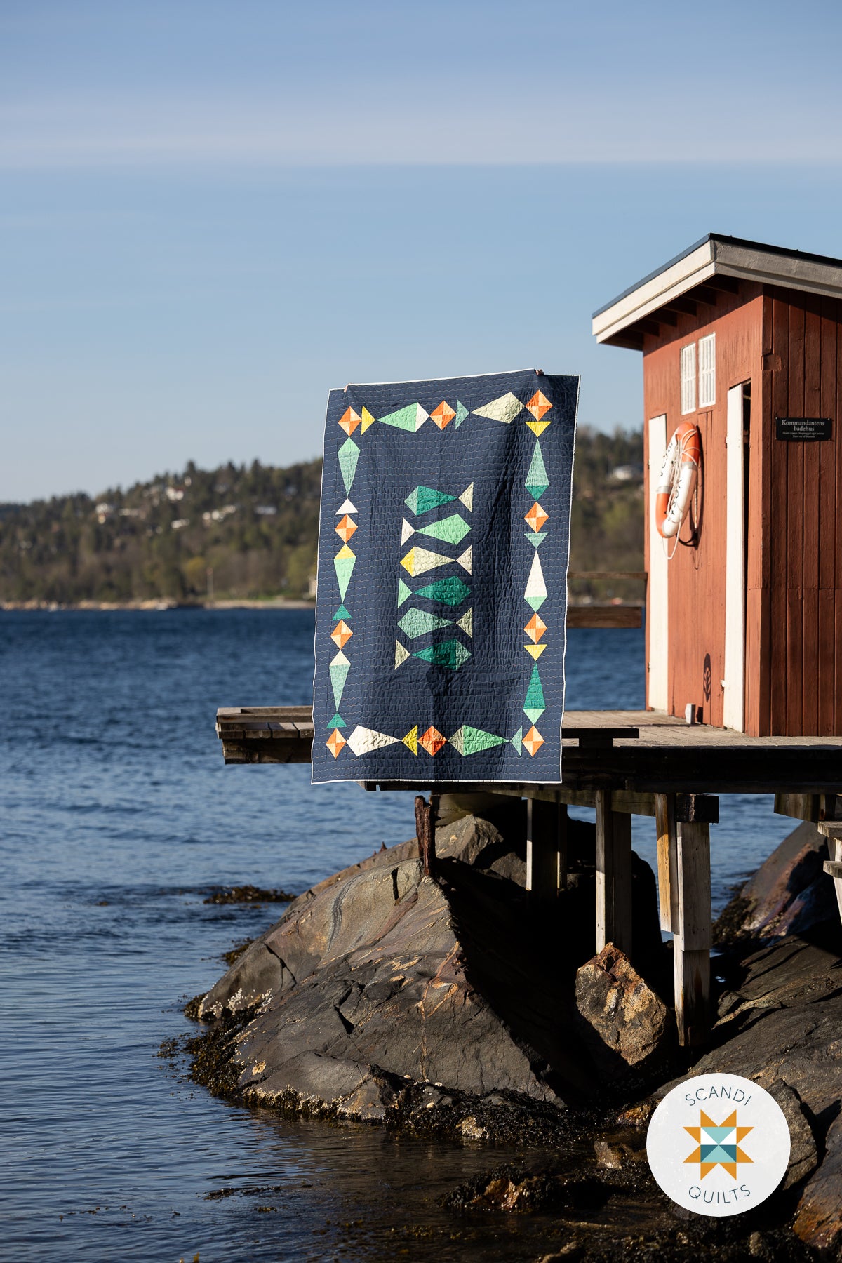 Atlantic herring quilt pattern