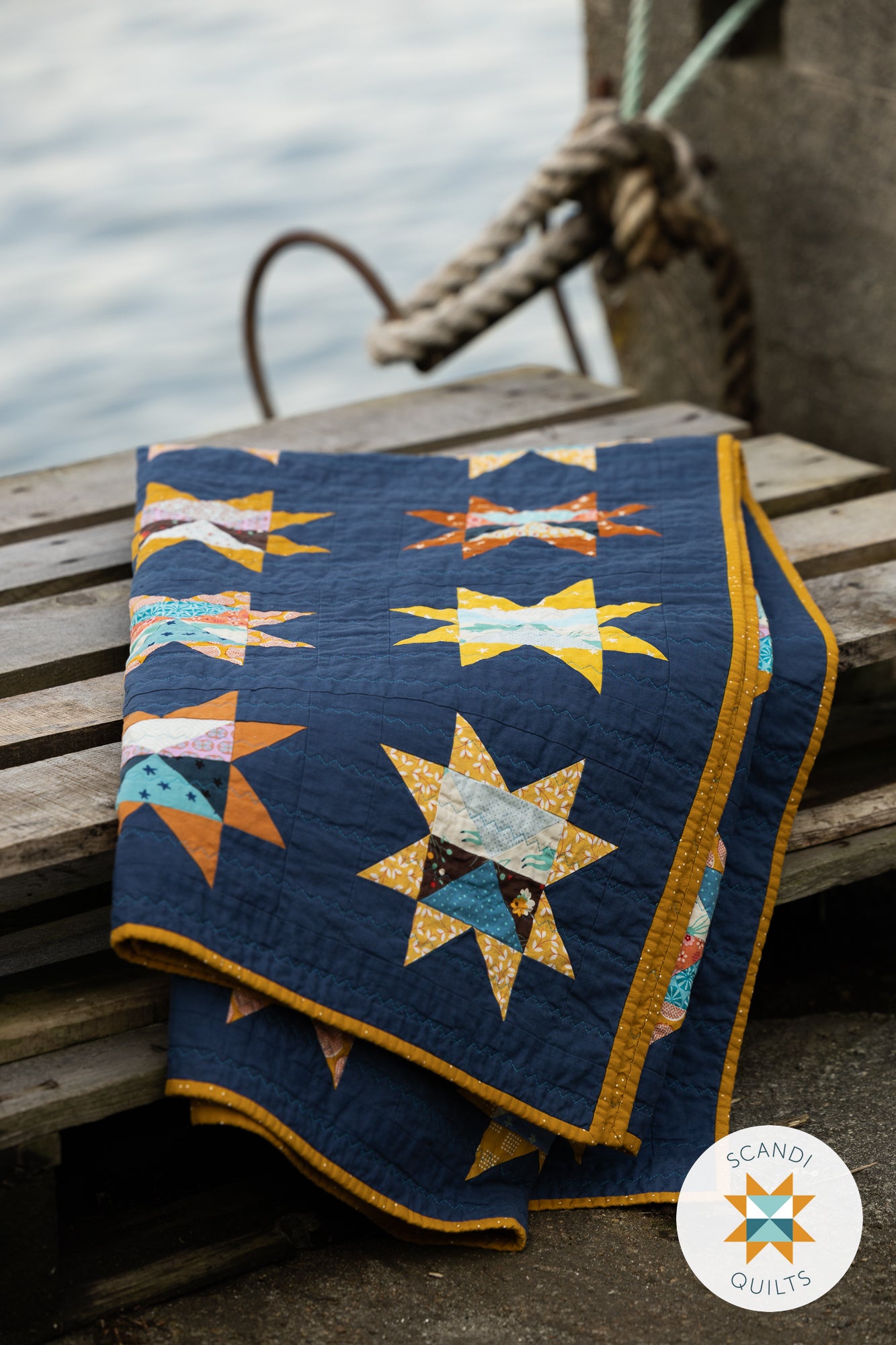 Nordic Stars quilt pattern bundle