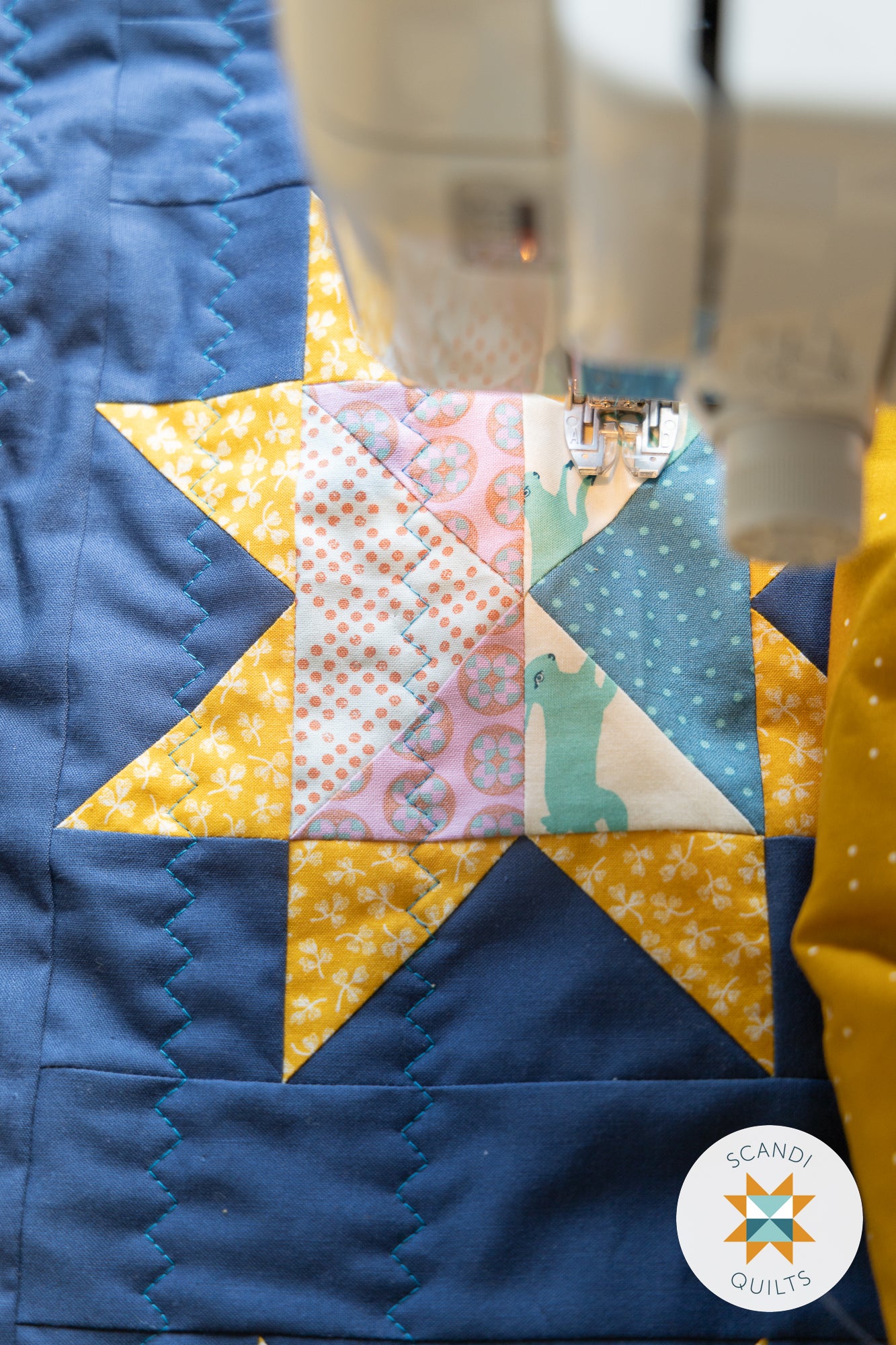 Fjord star quilt pattern