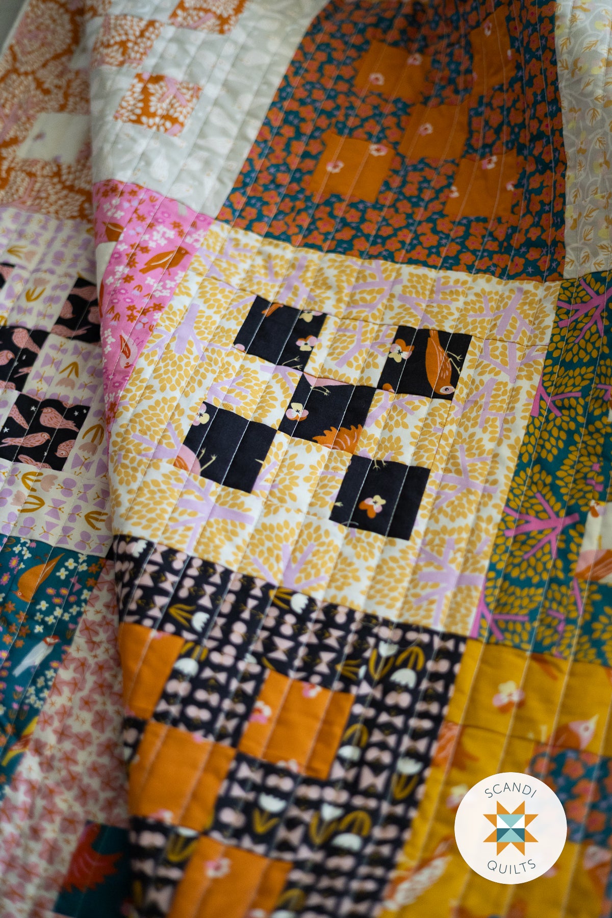 Old Cabin quilt pattern