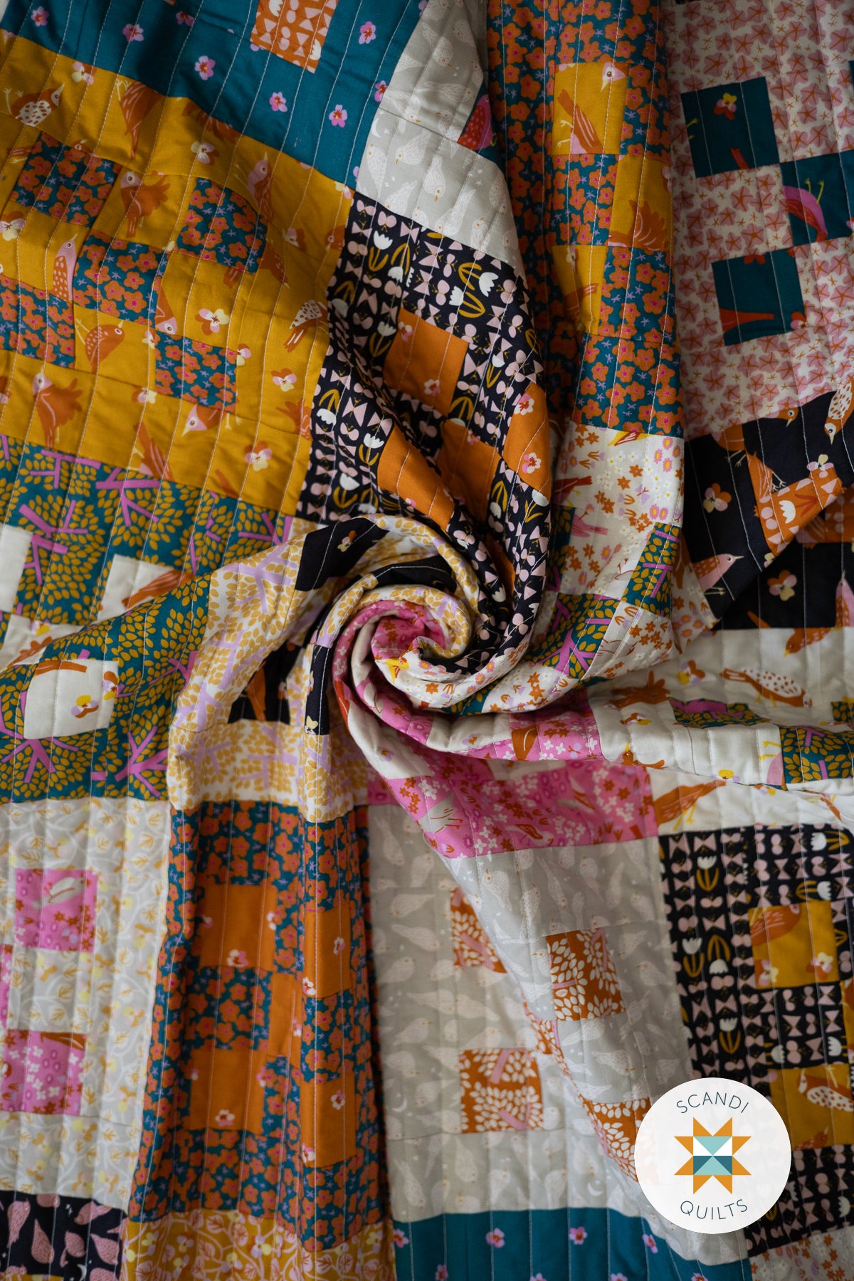 Old Cabin quilt pattern