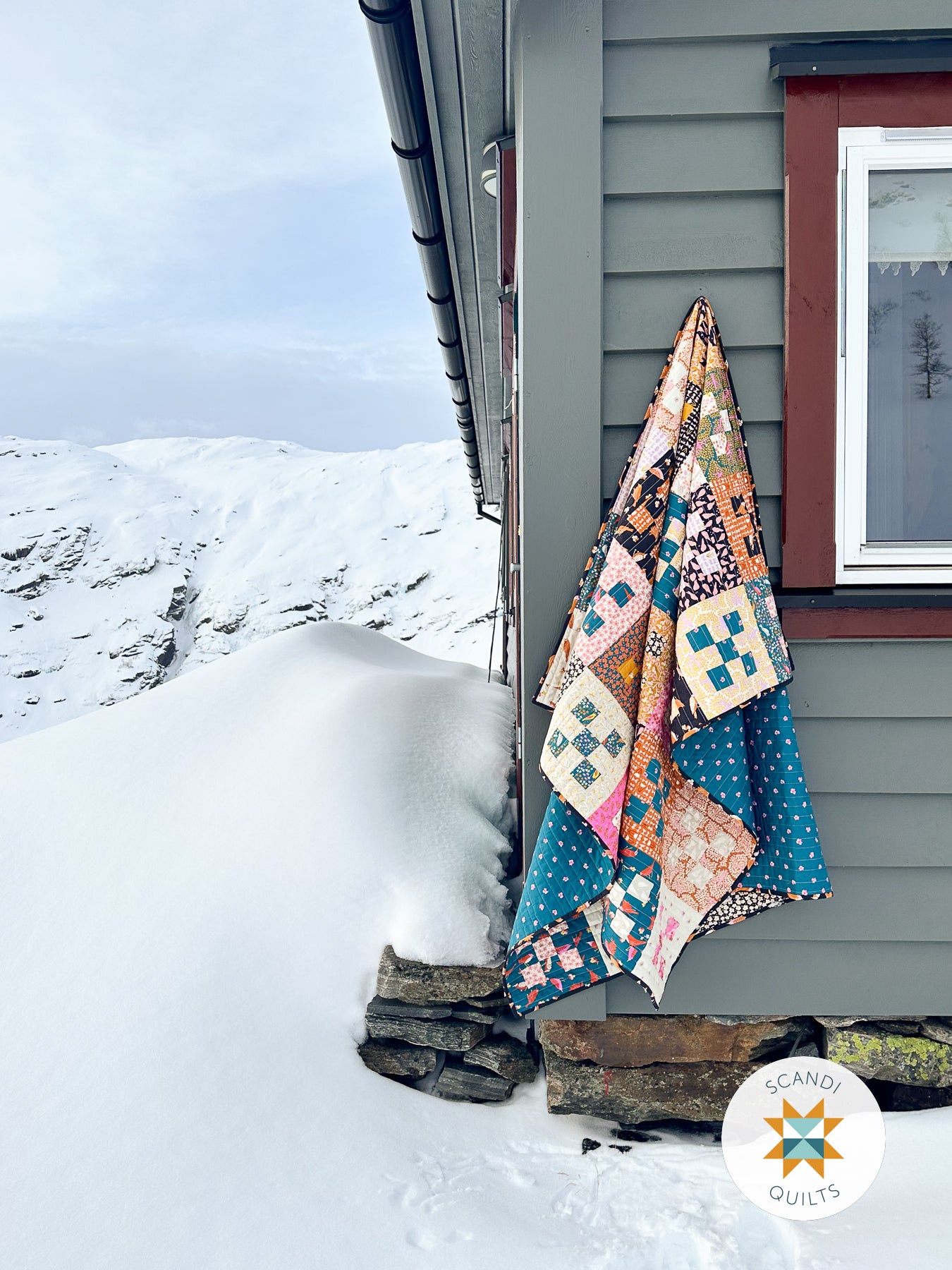 Old Cabin quilt pattern