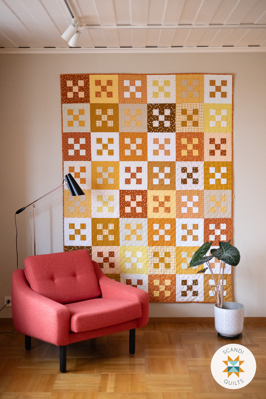 Old Cabin quilt pattern