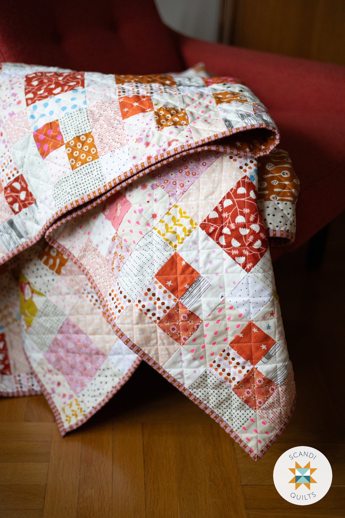 Salty fibers quilt pattern