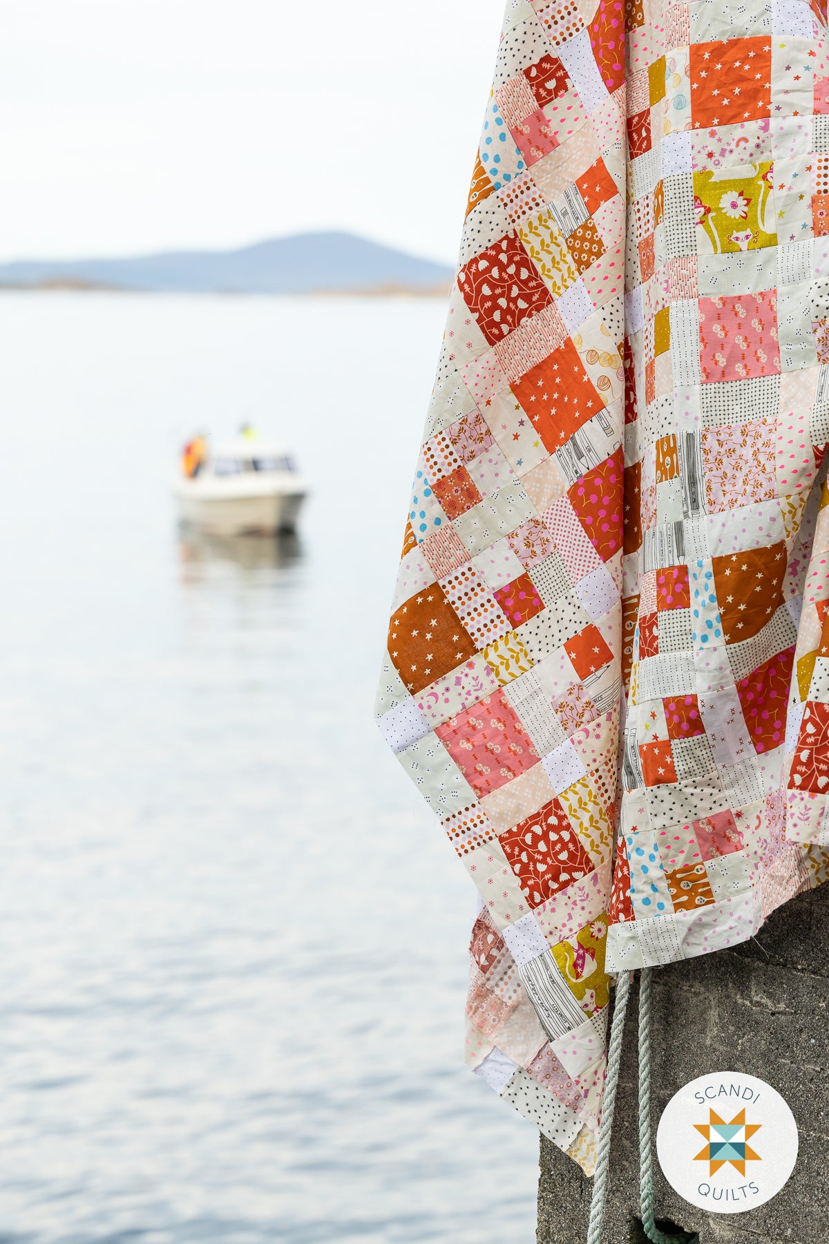 Salty fibers quilt pattern