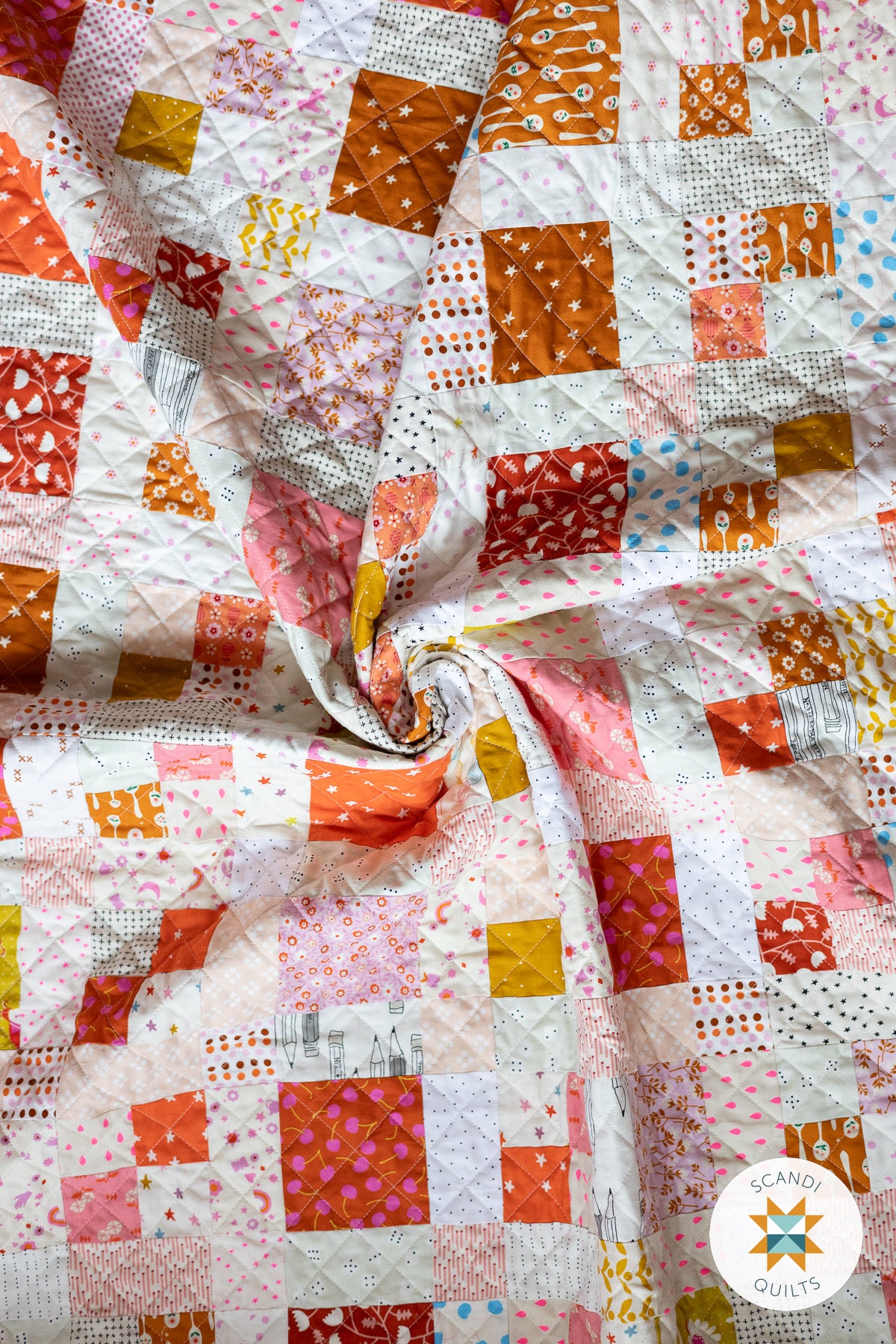 Salty fibers quilt pattern