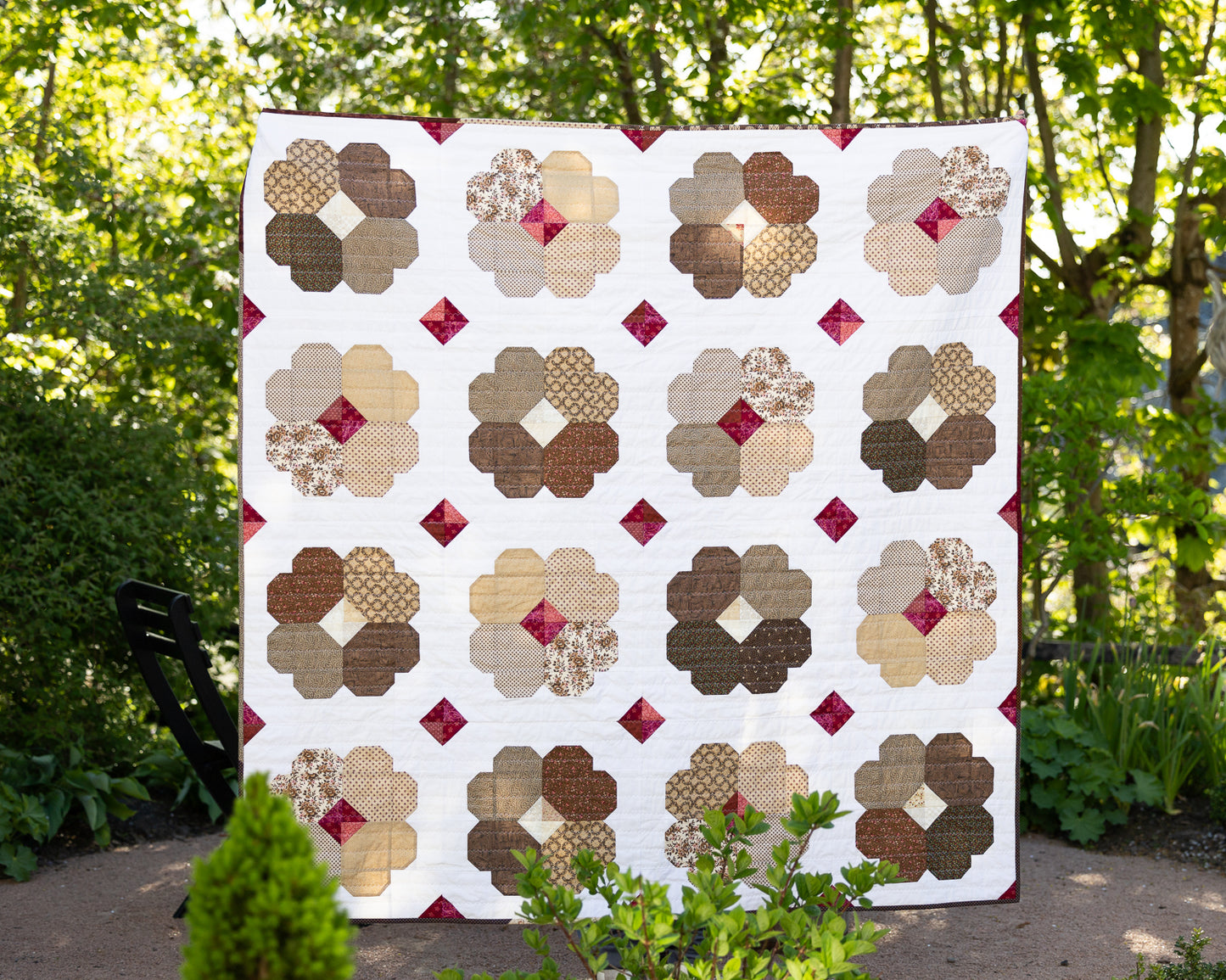 Waffles and Jam quilt pattern