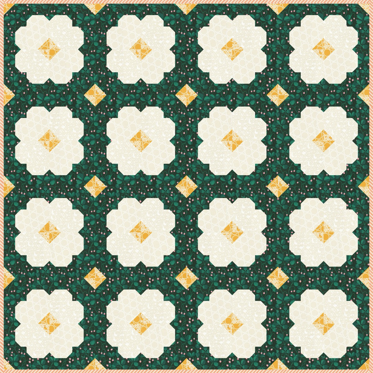 Waffles and Jam quilt pattern