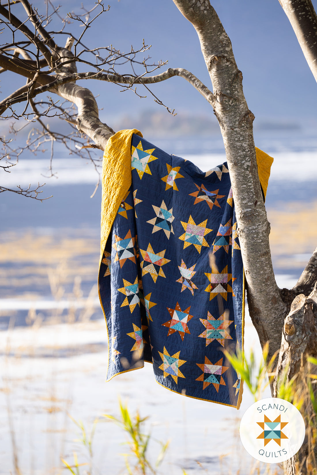 The inspiration behind the Fjord star quilt