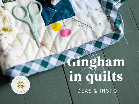 Using gingham in quilts