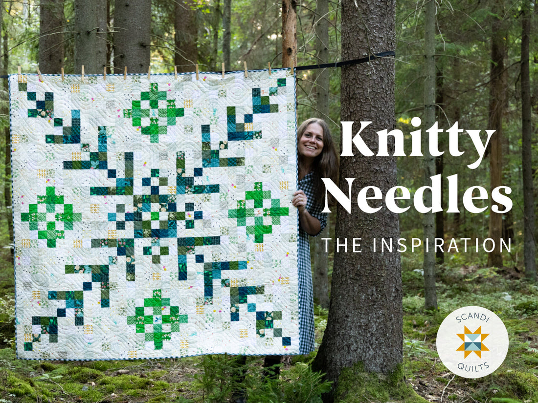Knitty Needles and the spruce forest