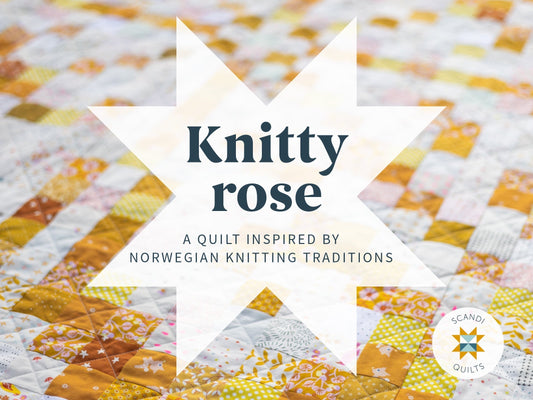 From Selbu knitting to modern quilting: the story behind Knitty Rose