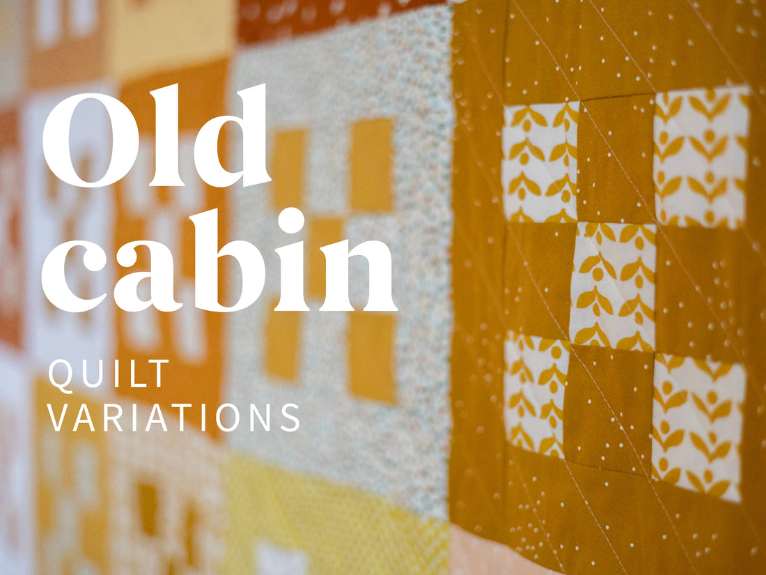 Old Cabin quilt variations