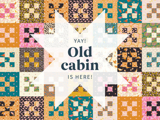 Old Cabin Quilt Pattern is Here!