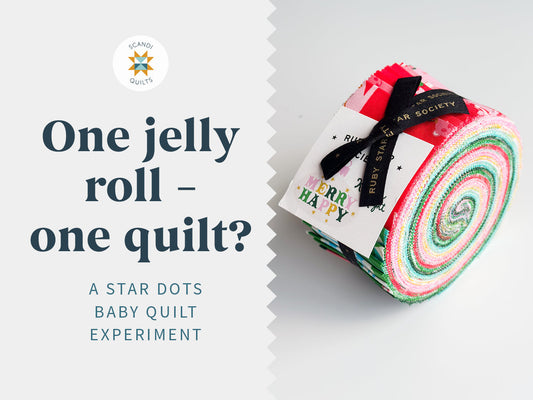 Can you make a baby quilt with one jelly roll?