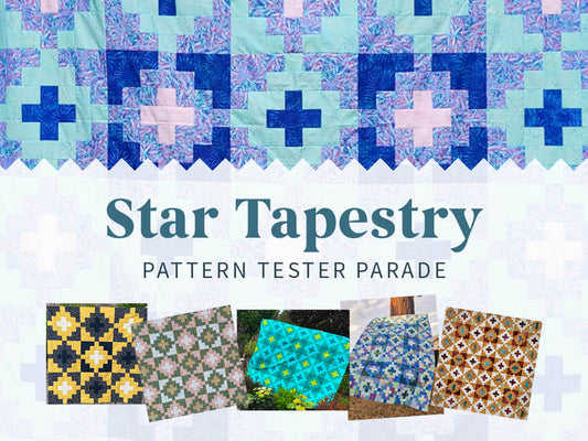 Star Tapestry pattern tester parade