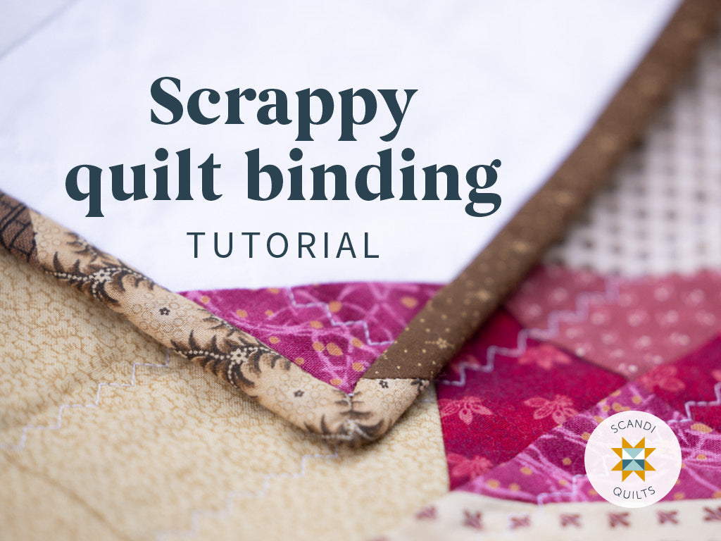 How to make a scrappy quilt binding
