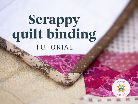 How to make a scrappy quilt binding