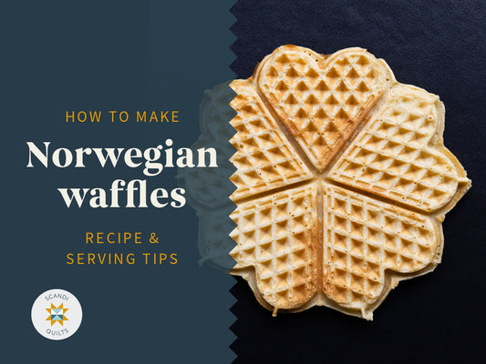 How to make Norwegian waffles (the classic recipe)