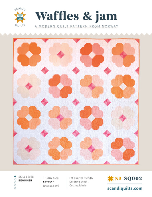 Waffles and Jam quilt pattern