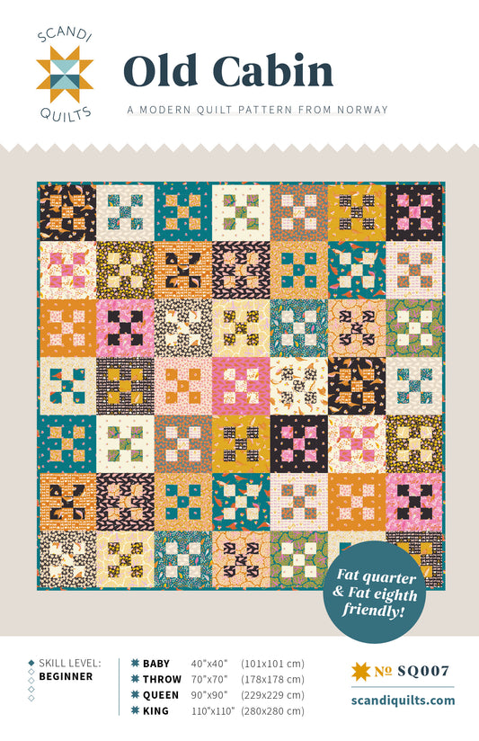 Old Cabin quilt pattern