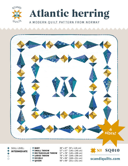 Atlantic herring quilt pattern
