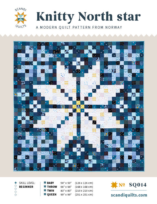 Knitty North Star quilt pattern