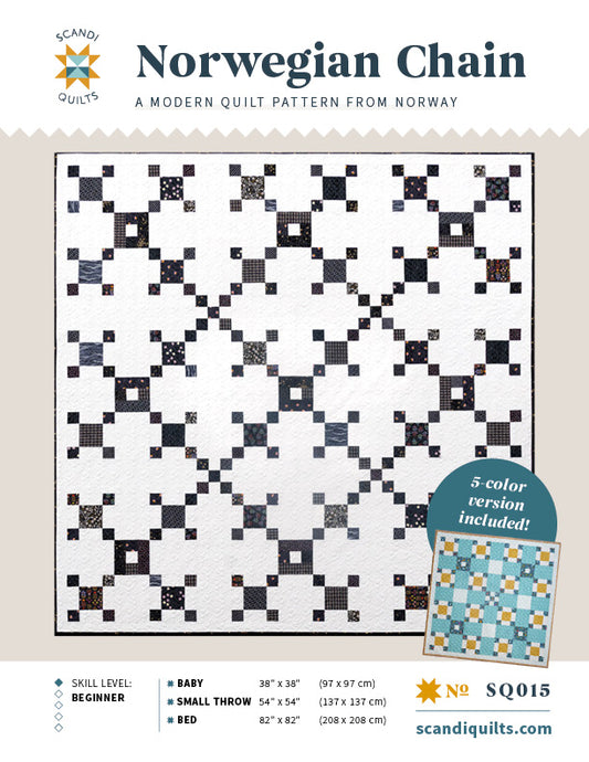 Norwegian Chain quilt pattern