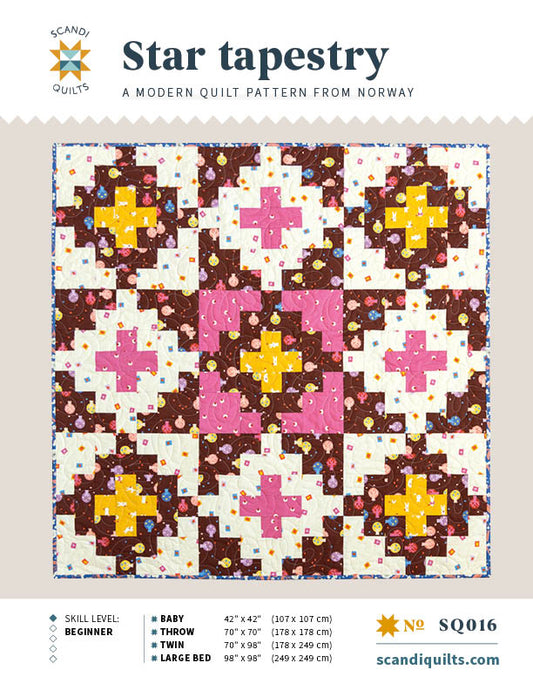 Star Tapestry quilt pattern