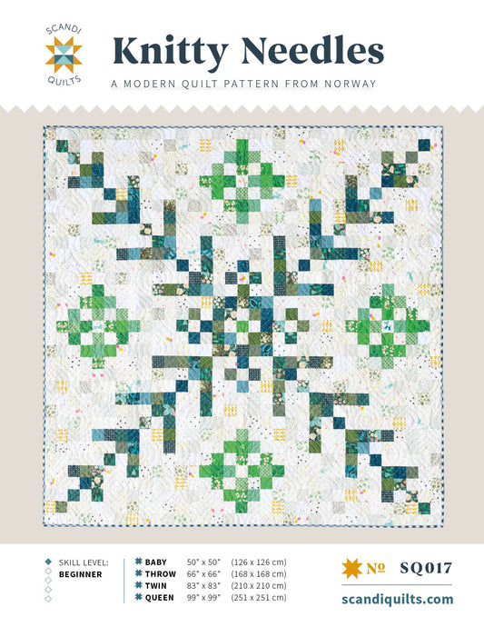 Knitty Needles quilt pattern