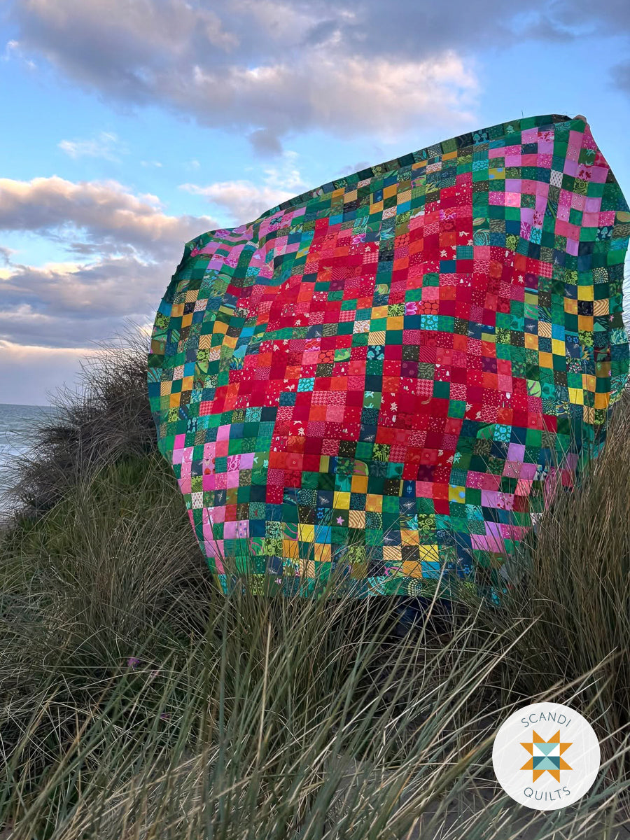 Knitty North Star quilt pattern