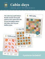 Cabin days quilt pattern bundle