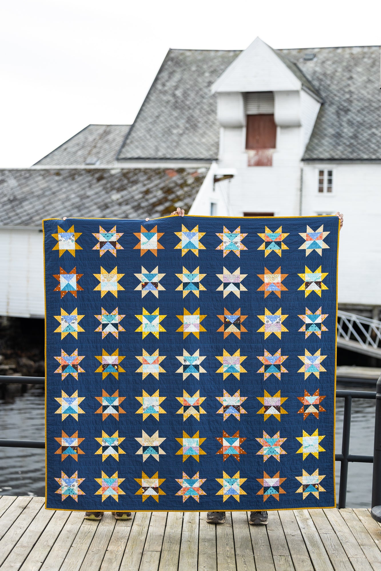 Fjord star quilt pattern