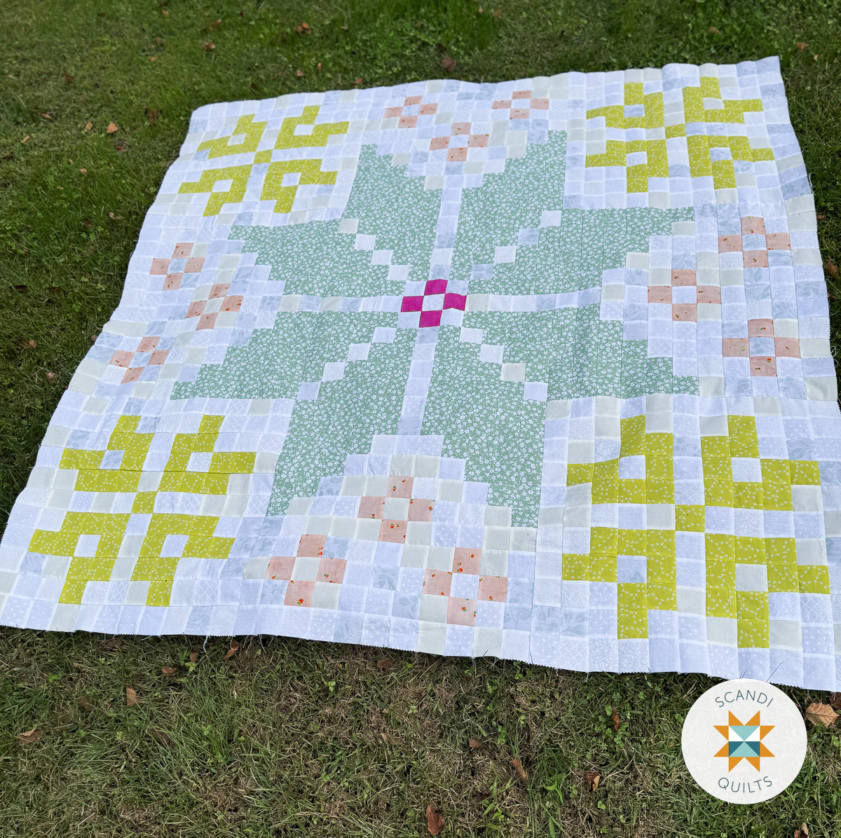 Knitty North Star quilt pattern