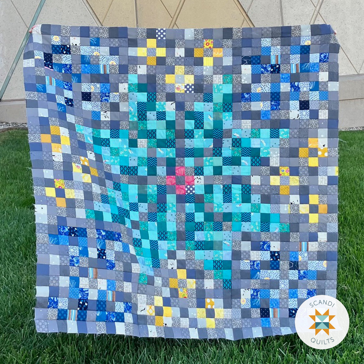 Knitty North Star quilt pattern