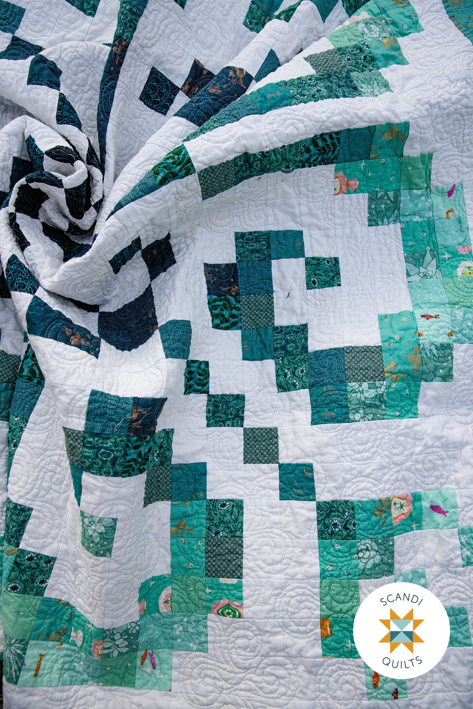 Knitty rose quilt pattern