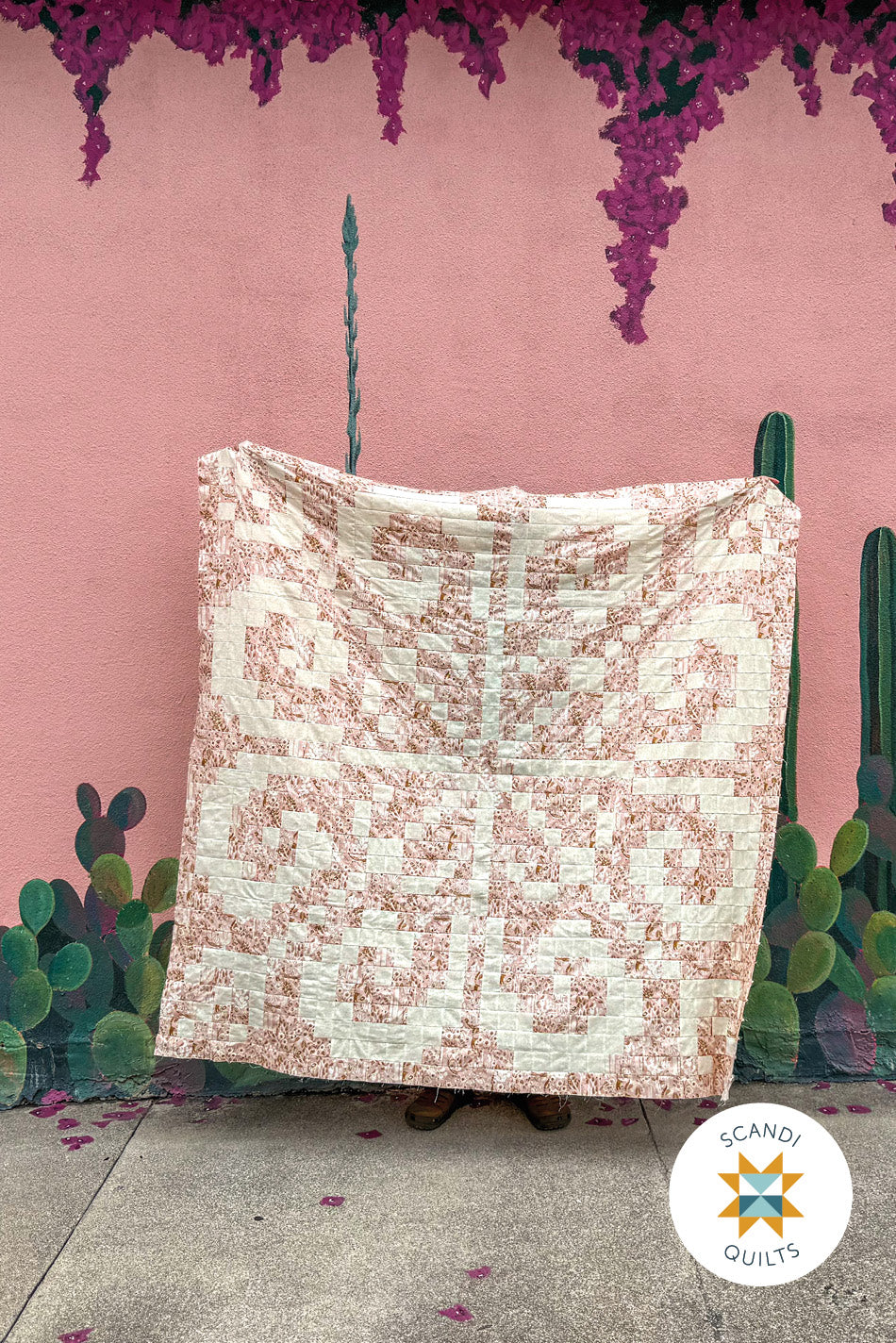 Knitty rose quilt pattern