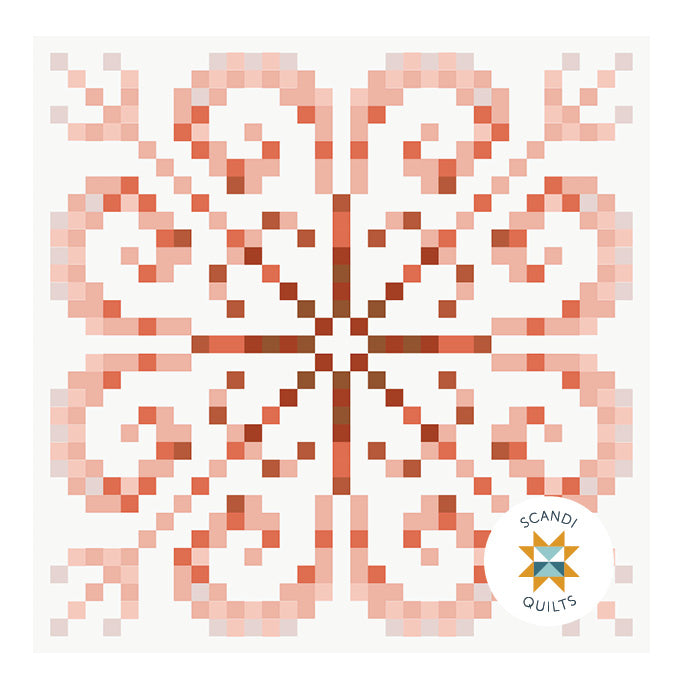 Knitty rose quilt pattern