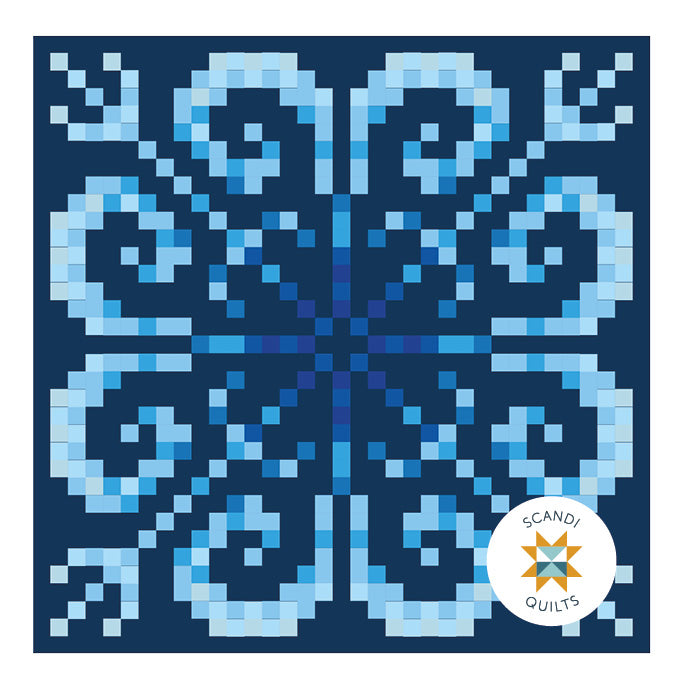 Knitty rose quilt pattern