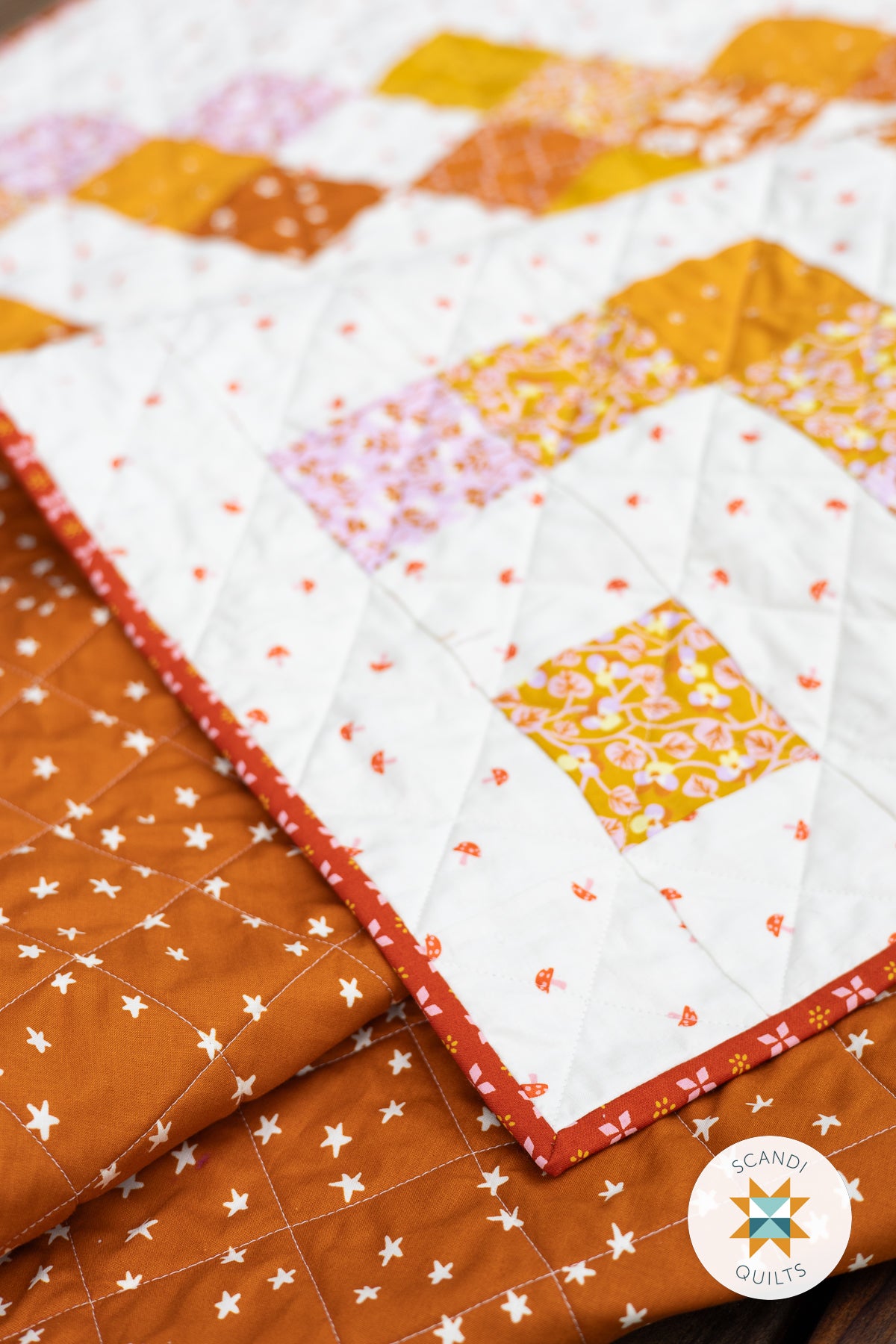 Knitty leaves quilt pattern