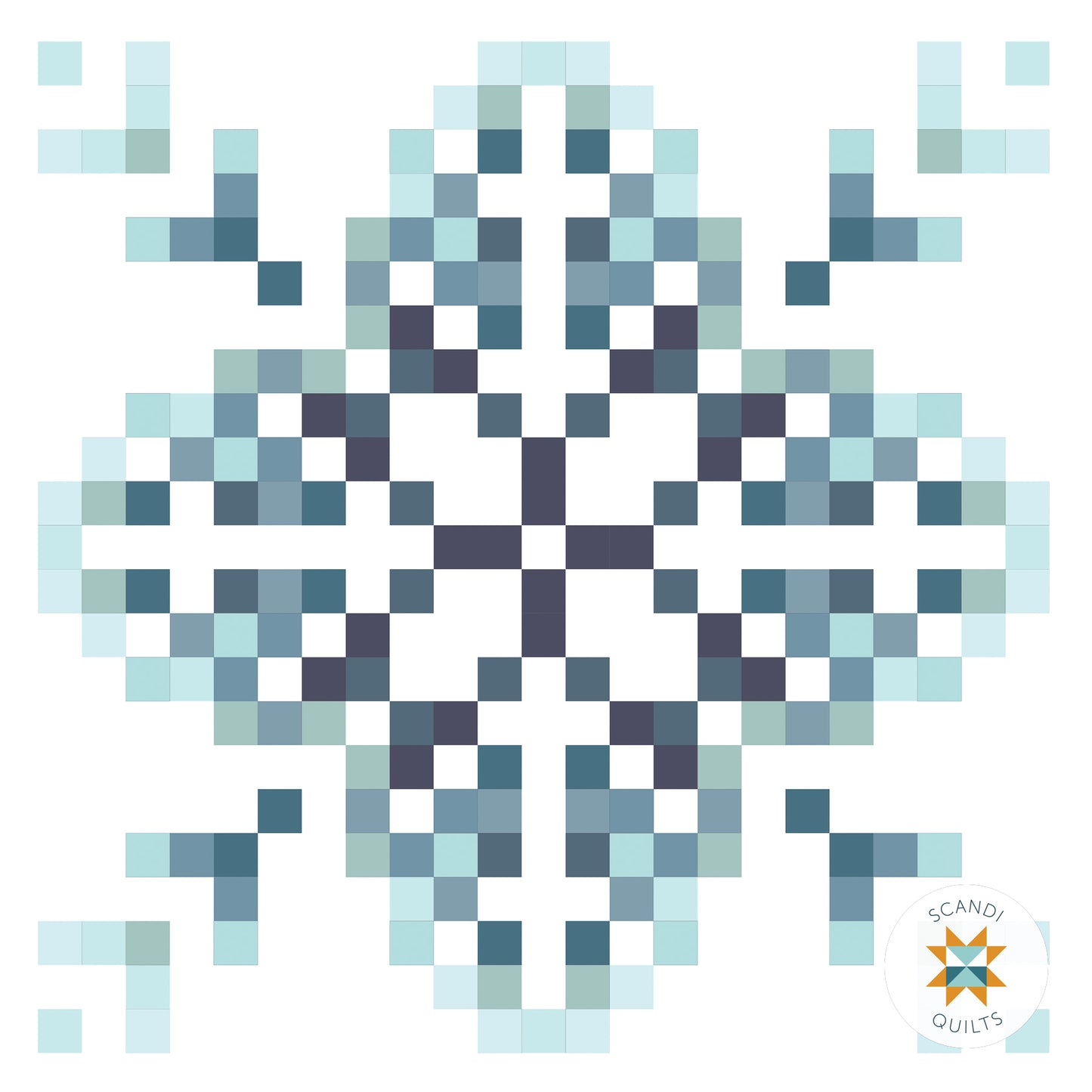Knitty leaves quilt pattern