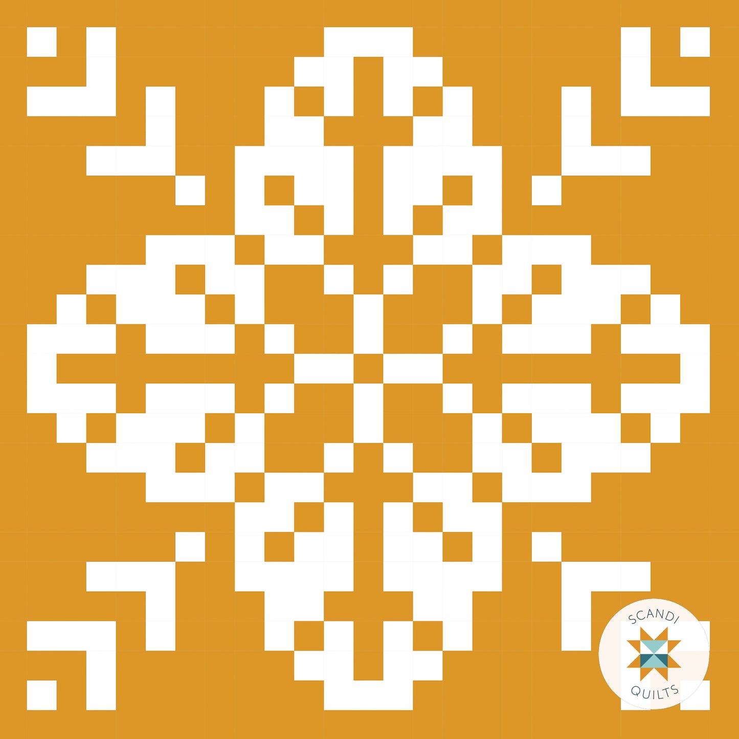 Knitty leaves quilt pattern
