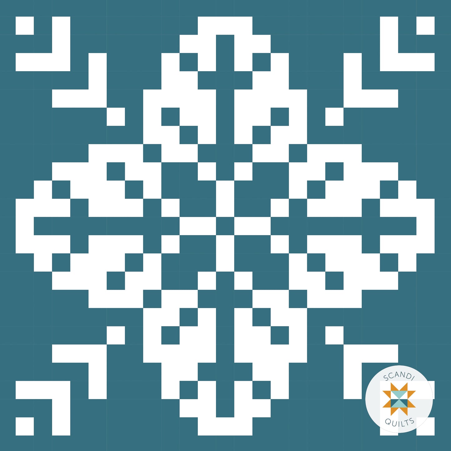 Knitty leaves quilt pattern