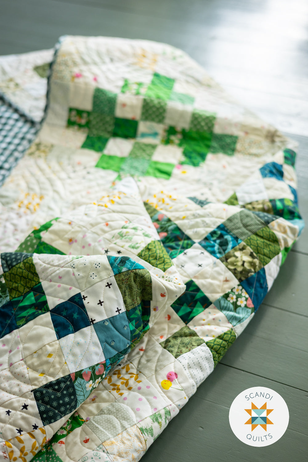 Knitty Needles quilt pattern