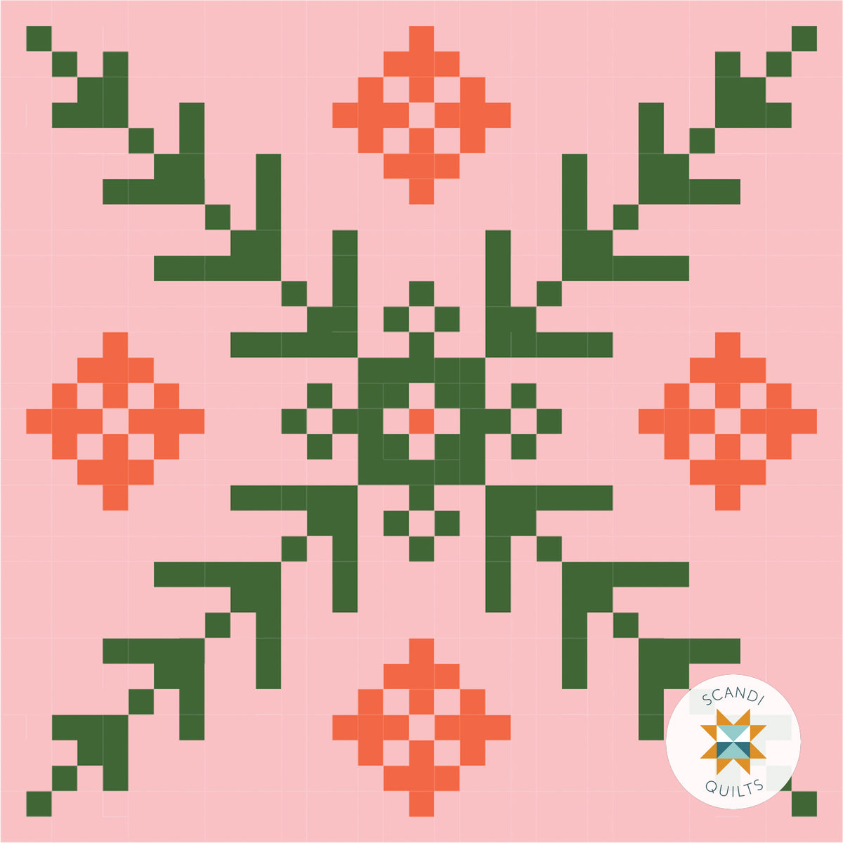 Knitty Needles quilt pattern