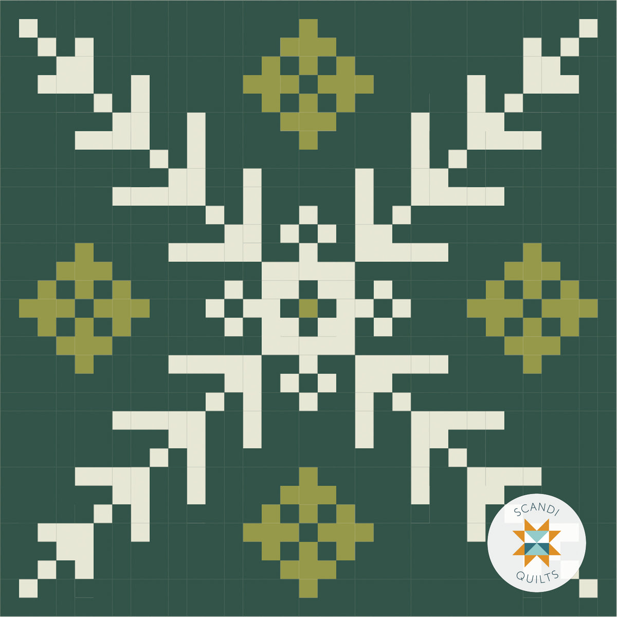Knitty Needles quilt pattern